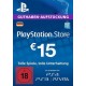 PlayStation Network (PSN) Card - 15 EUR (Germany)